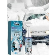 kchsji Car Defroster Deicer Spray, Auto Windshield Deicing Spray, Car Snow Melting Agent, Freezer Defrosting Spray, Ice Melting And Snow Removing Agent (60ml) White
